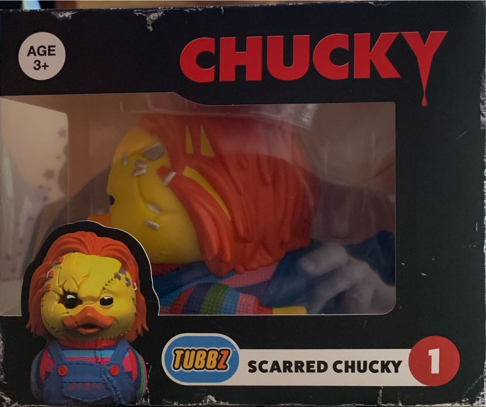 Tubbz Ducks: Chucky (Scared Chucky)  vinyl figure collectible [Barcode 5056280434856] - Main Image 2
