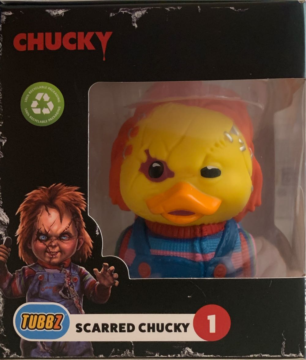 Tubbz Ducks: Chucky (Scared Chucky)  vinyl figure collectible [Barcode 5056280434856] - Main Image 3
