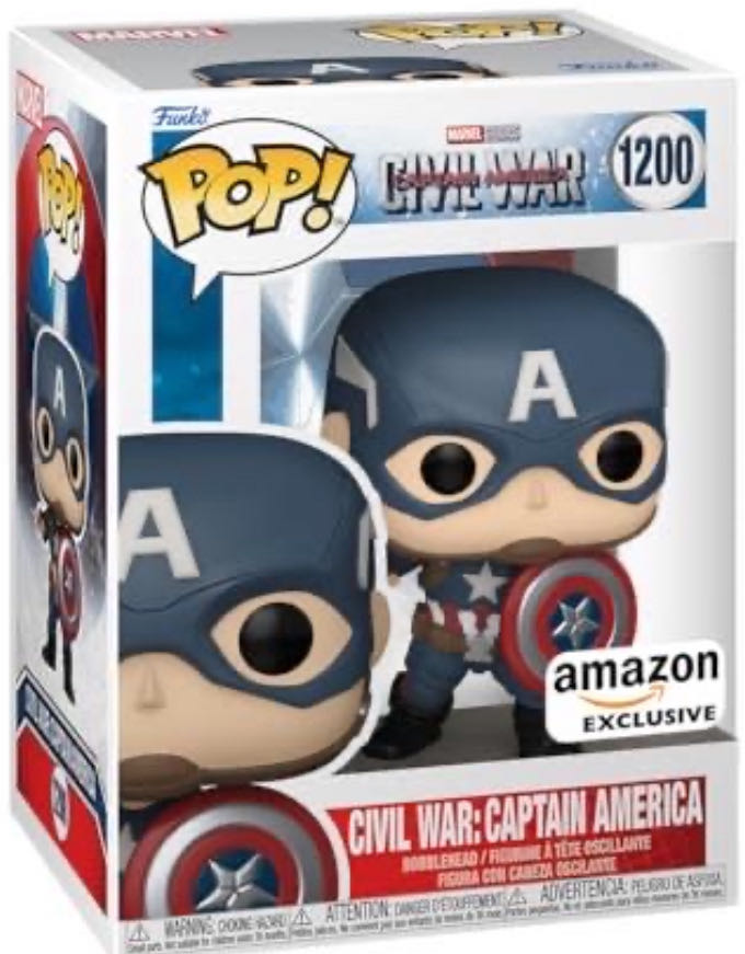 CIVIL WAR: CAPTAIN AMERICA - Marvel Universe vinyl figure collectible [Barcode 889698701013] - Main Image 2