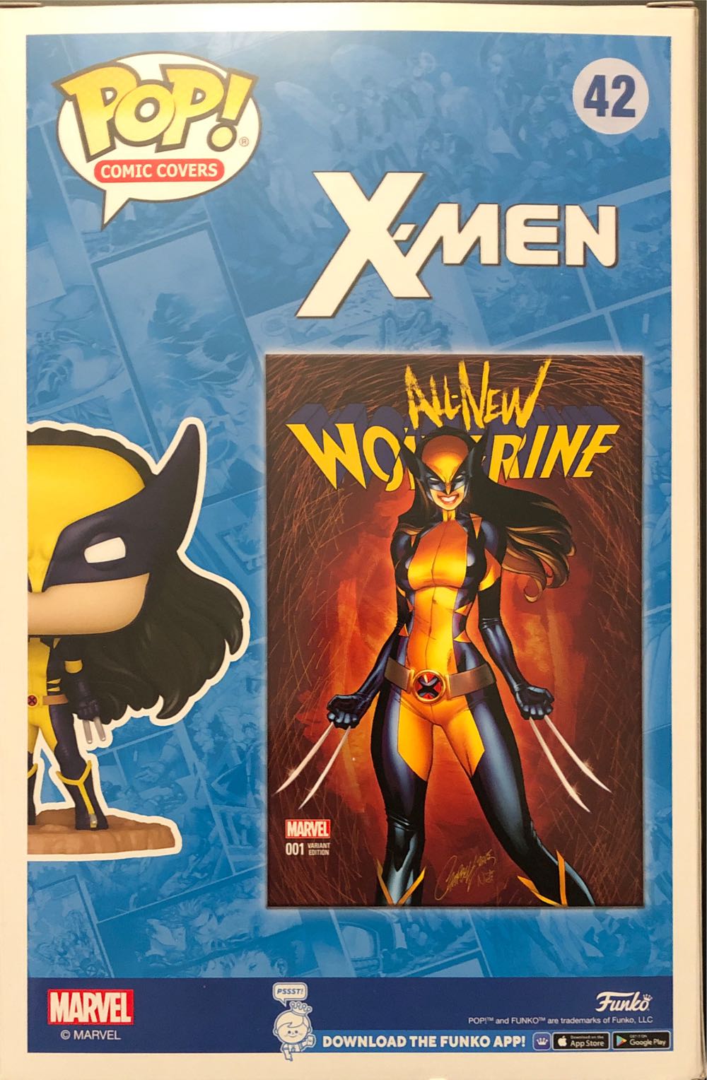 X-men, Comic: Wolverine, #42 - X-Men vinyl figure collectible [Barcode 889698770569] - Main Image 2