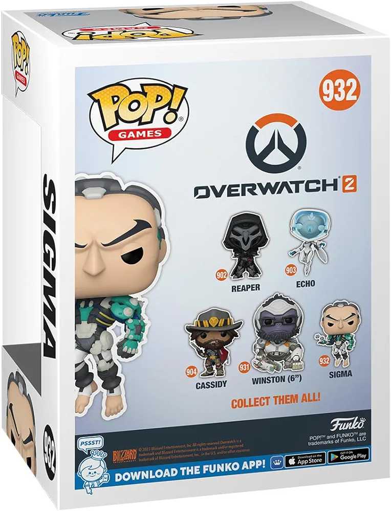 Sigma - Overwatch vinyl figure collectible [Barcode 889698591850] - Main Image 2