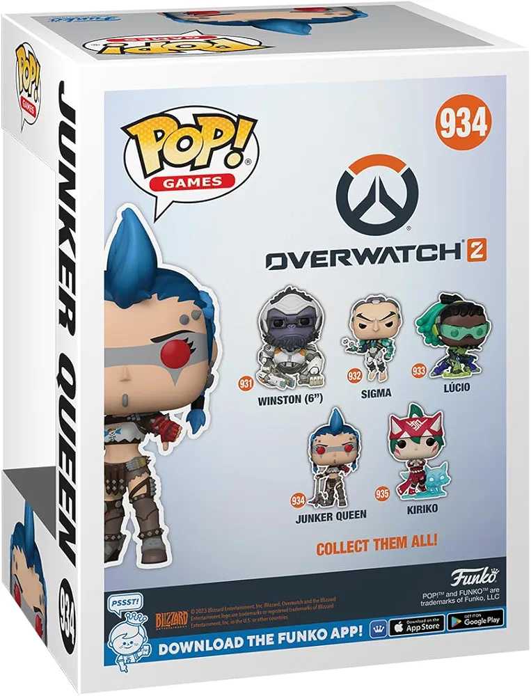 Junker Queen - Overwatch vinyl figure collectible [Barcode 889698615495] - Main Image 2