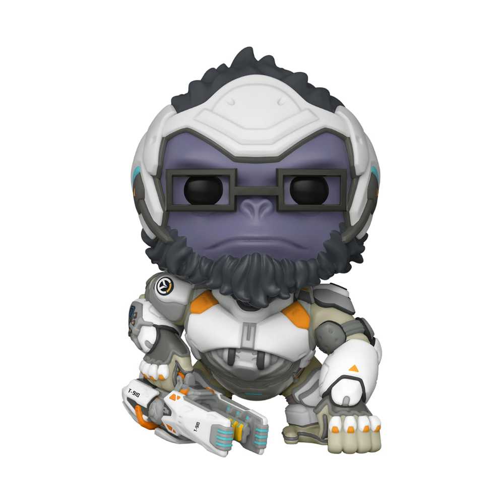 Overwatch 2 Winston Super Funko Pop! Vinyl Figure #931 - Overwatch vinyl figure collectible [Barcode 889698591904] - Main Image 3
