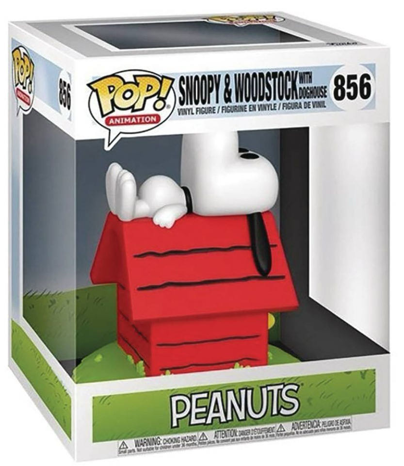 Snoopy & Woodstock (With Doghouse) - Peanuts vinyl figure collectible - Main Image 2