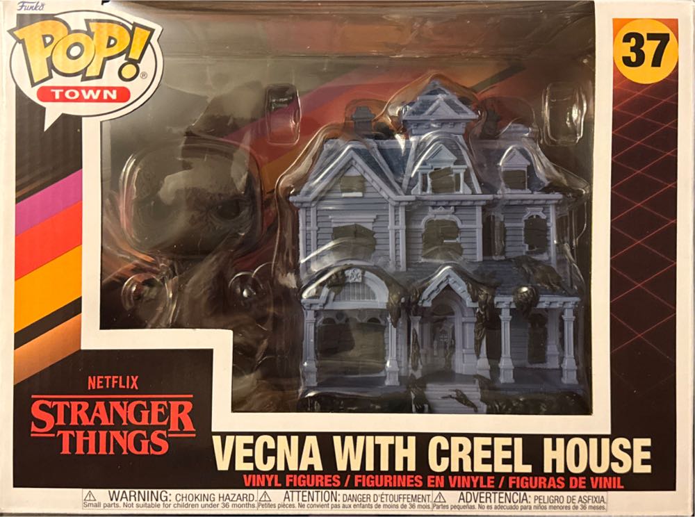 Vecna With Creel House - Stranger Things vinyl figure collectible [Barcode 889698721332] - Main Image 2