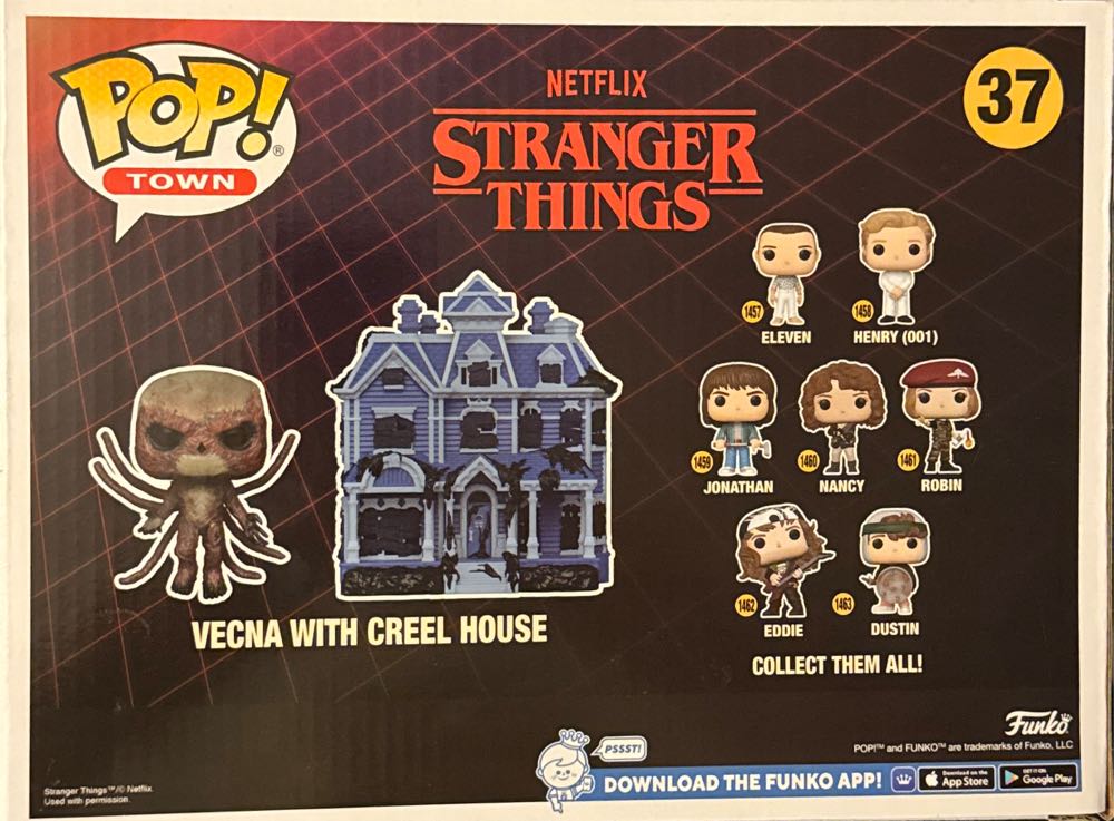 Vecna With Creel House - Stranger Things vinyl figure collectible [Barcode 889698721332] - Main Image 4