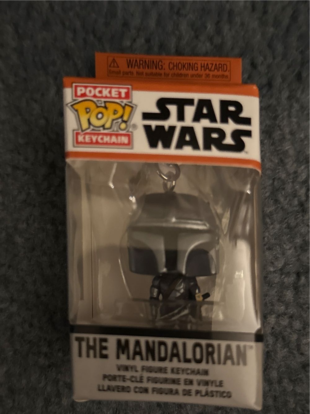 Keychain Pop The Mandalorian The Mandalorian  vinyl figure collectible [Barcode 889698765466] - Main Image 2