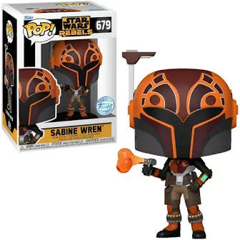 Star Wars - Sabine Wren - Star Wars vinyl figure collectible [Barcode 889698767057] - Main Image 2