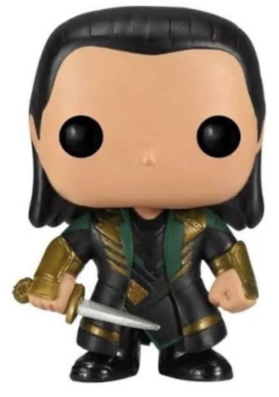 Loki (without Helmet) $23  vinyl figure collectible - Main Image 2
