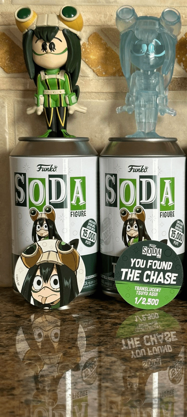 Tsuyu Asui Soda - My Hero Academia vinyl figure collectible - Main Image 2