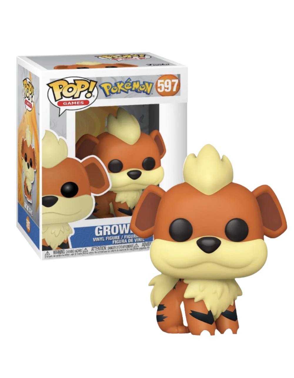 Growlithe - Pokémon vinyl figure collectible - Main Image 2