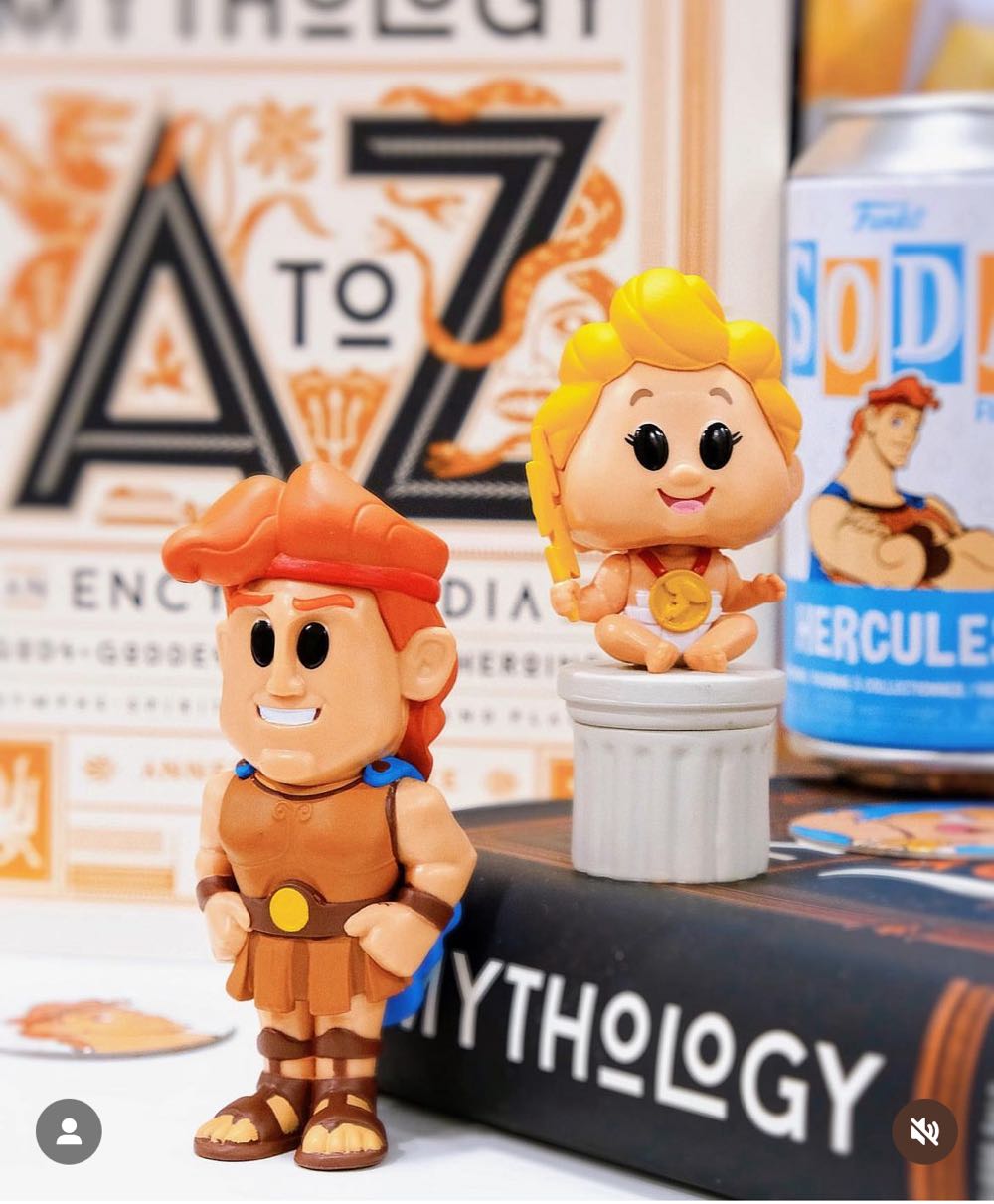 Hercules Soda - Disney vinyl figure collectible - Main Image 2