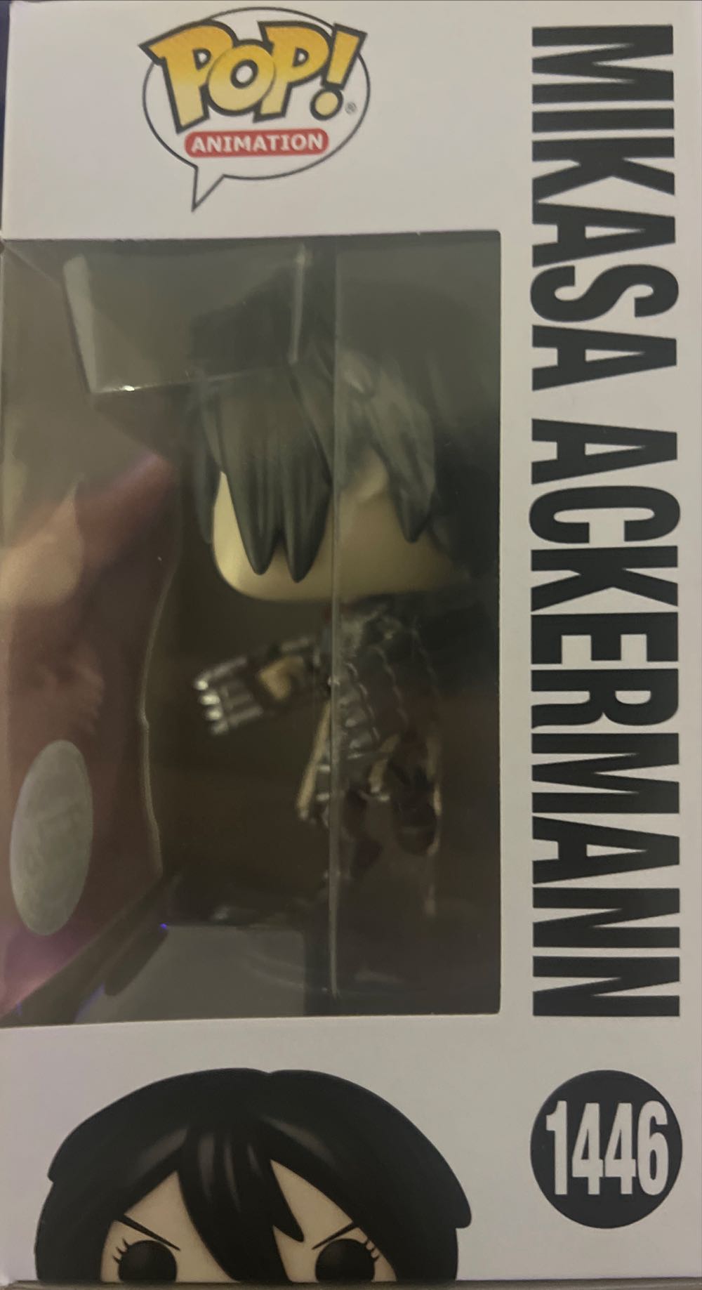 Mikasa Ackermann - Attack on Titan vinyl figure collectible [Barcode 889698693721] - Main Image 3