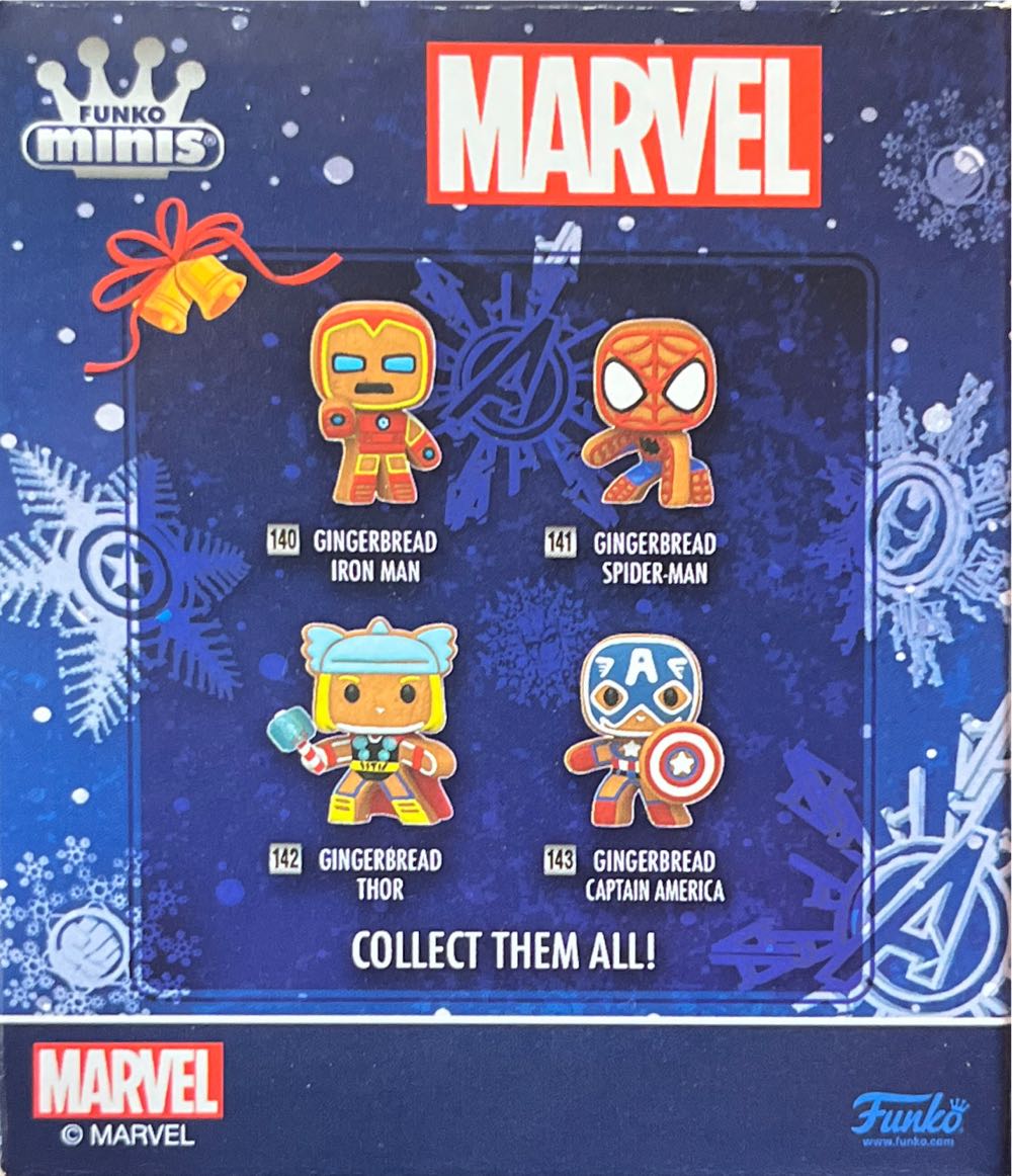 Marvel: Gingerbread: Spider-Man Mini - Marvel Universe vinyl figure collectible [Barcode 889698664103] - Main Image 2