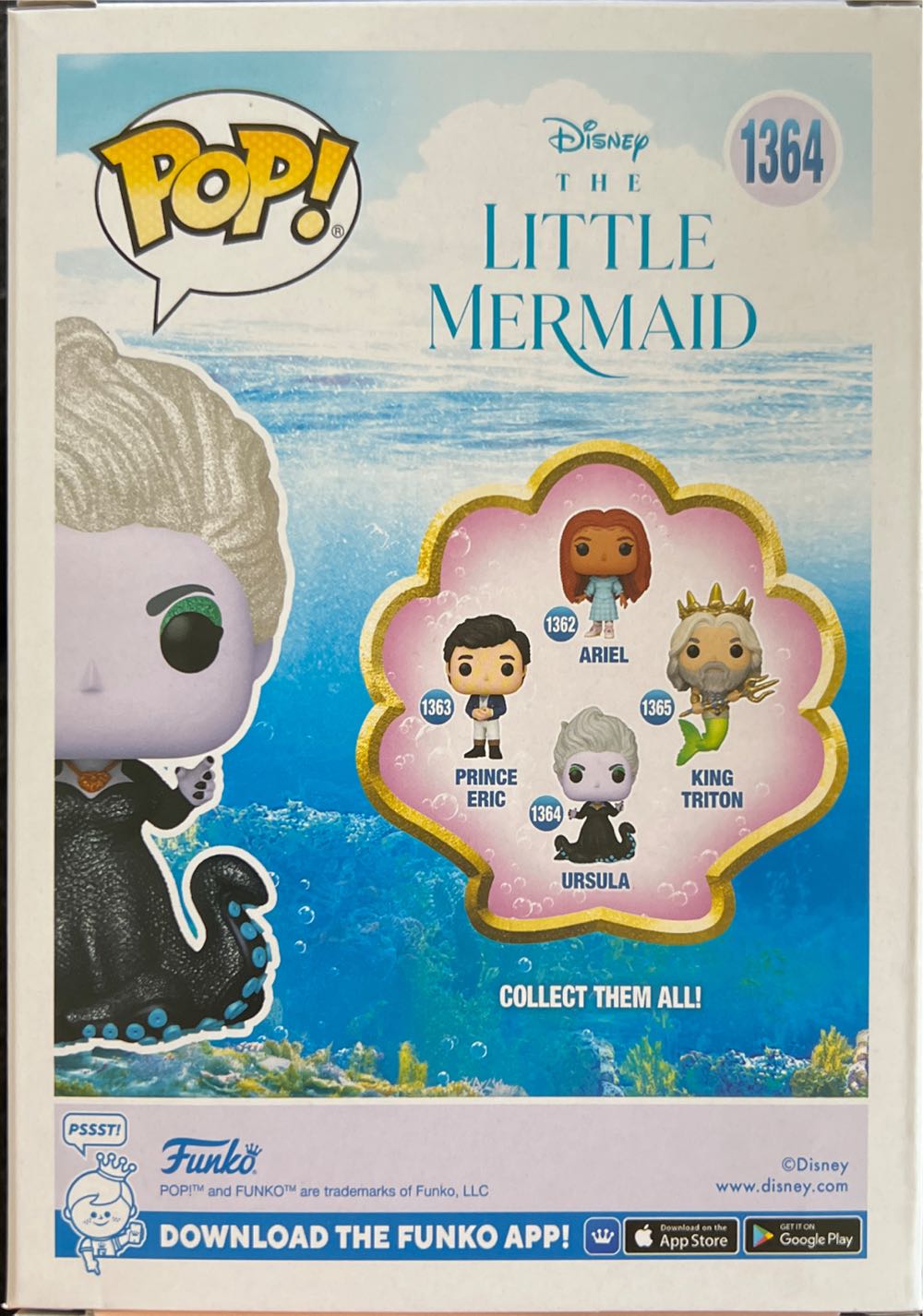 Ursula - The Little Mermaid vinyl figure collectible [Barcode 889698744355] - Main Image 2