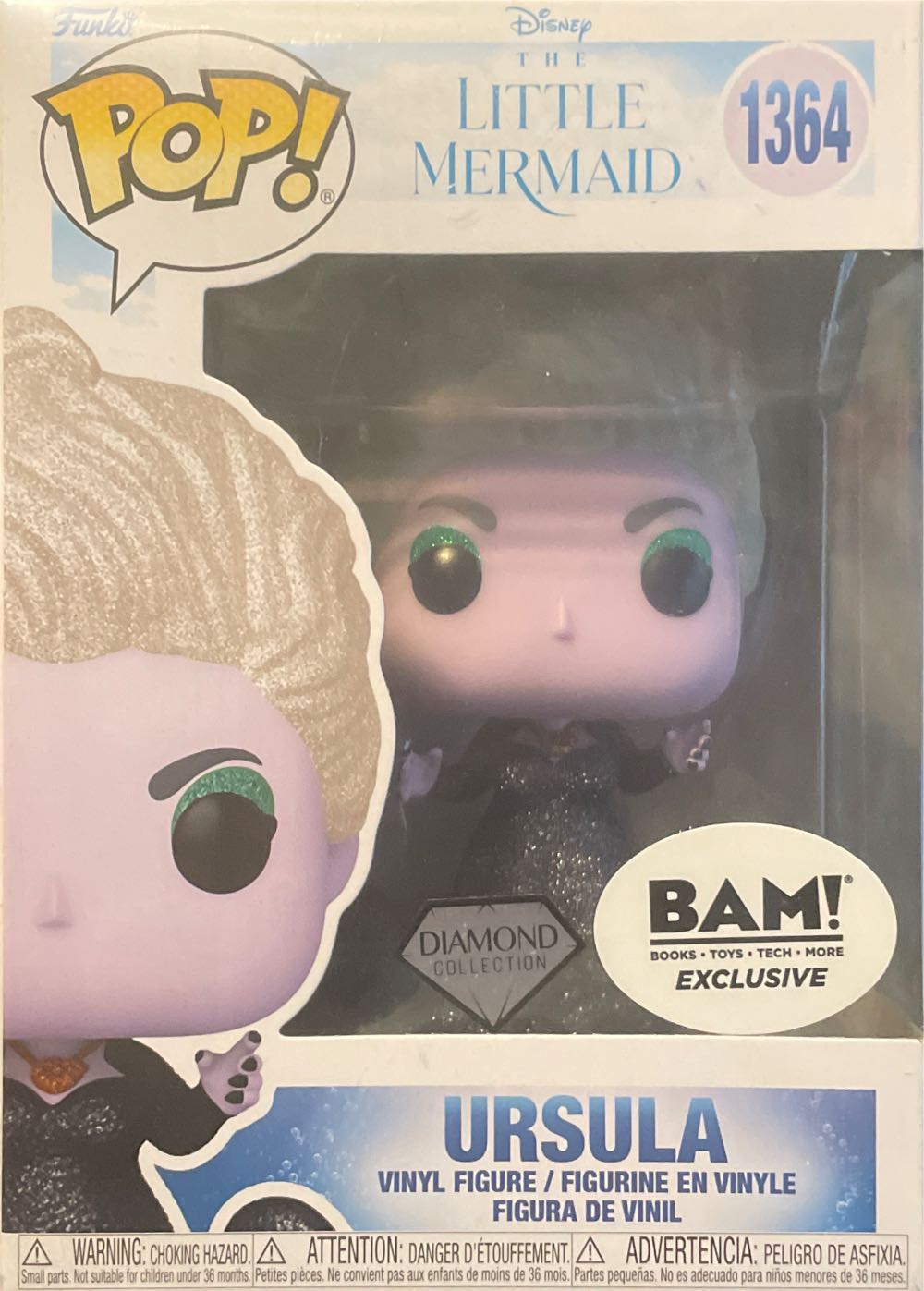 Ursula - The Little Mermaid vinyl figure collectible [Barcode 889698744355] - Main Image 3