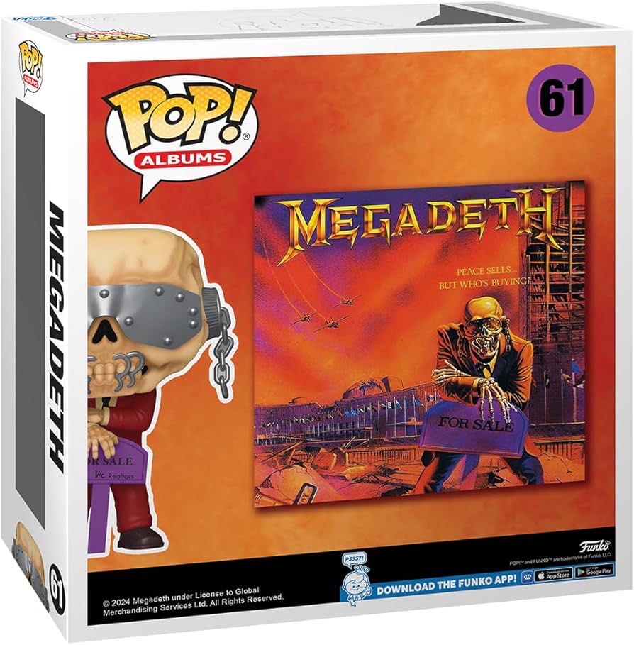 Megadeth  vinyl figure collectible [Barcode 889698725897] - Main Image 2