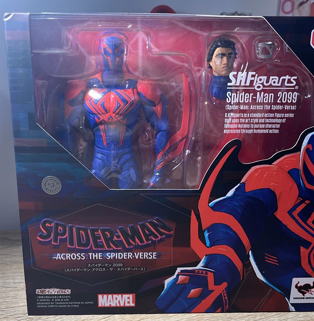 Tamashii Nations Spider-man: Across The Spider-verse S.h. Figuarts Spider-man Action Figure - Spider-Man vinyl figure collectible [Barcode 4573102654984] - Main Image 2