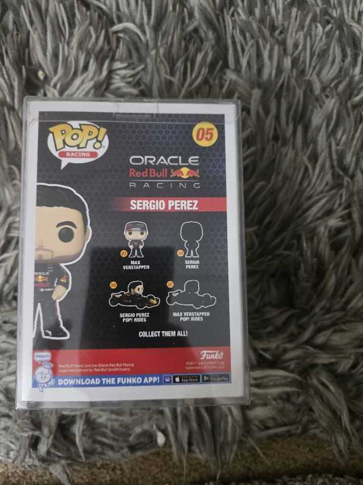 Formula 1 Funko Sergio Perez Exclusive   vinyl figure collectible [Barcode 889698740036] - Main Image 2