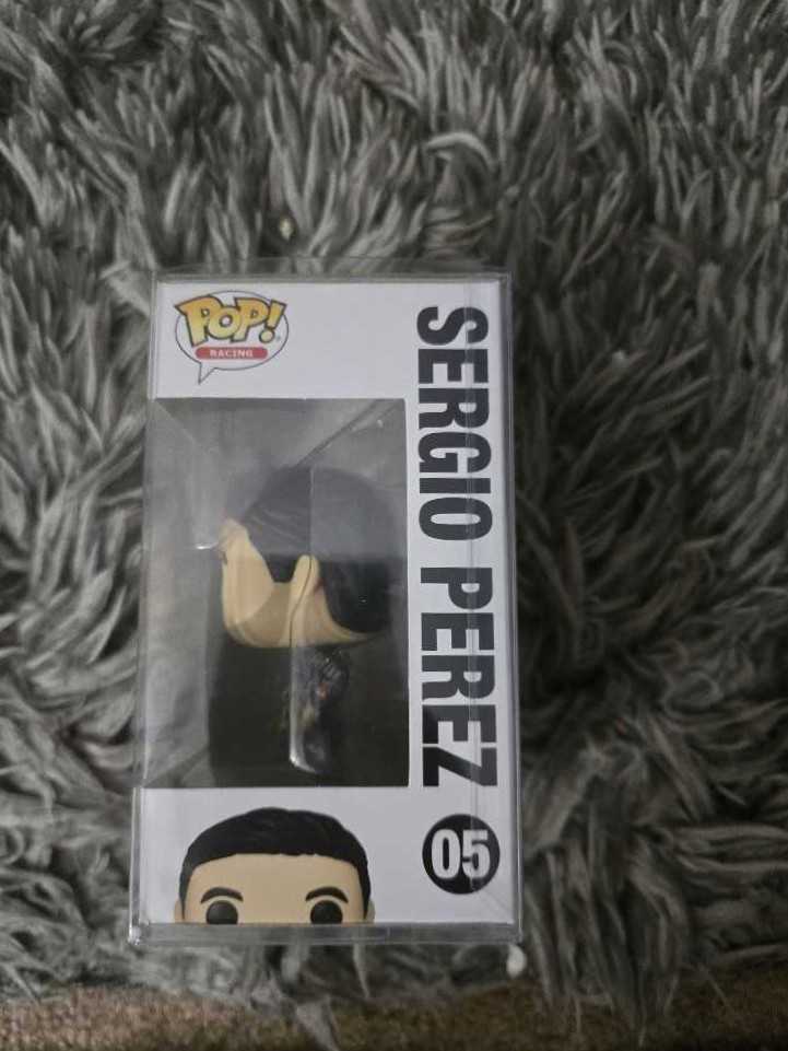 Formula 1 Funko Sergio Perez Exclusive   vinyl figure collectible [Barcode 889698740036] - Main Image 3