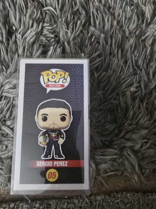 Formula 1 Funko Sergio Perez Exclusive   vinyl figure collectible [Barcode 889698740036] - Main Image 4