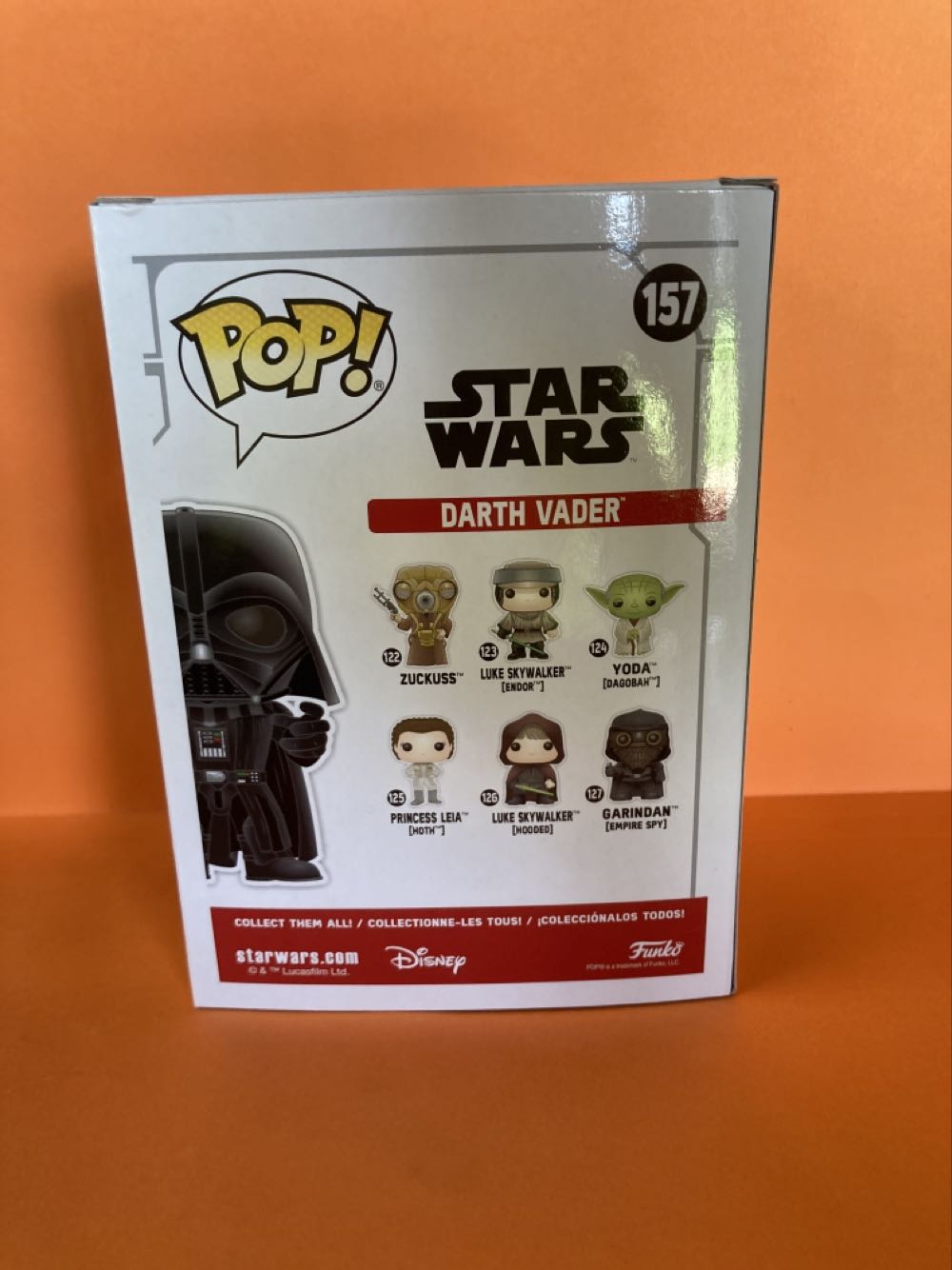 Darth Vader (Red Chrome)  vinyl figure collectible [Barcode 889698380195] - Main Image 2