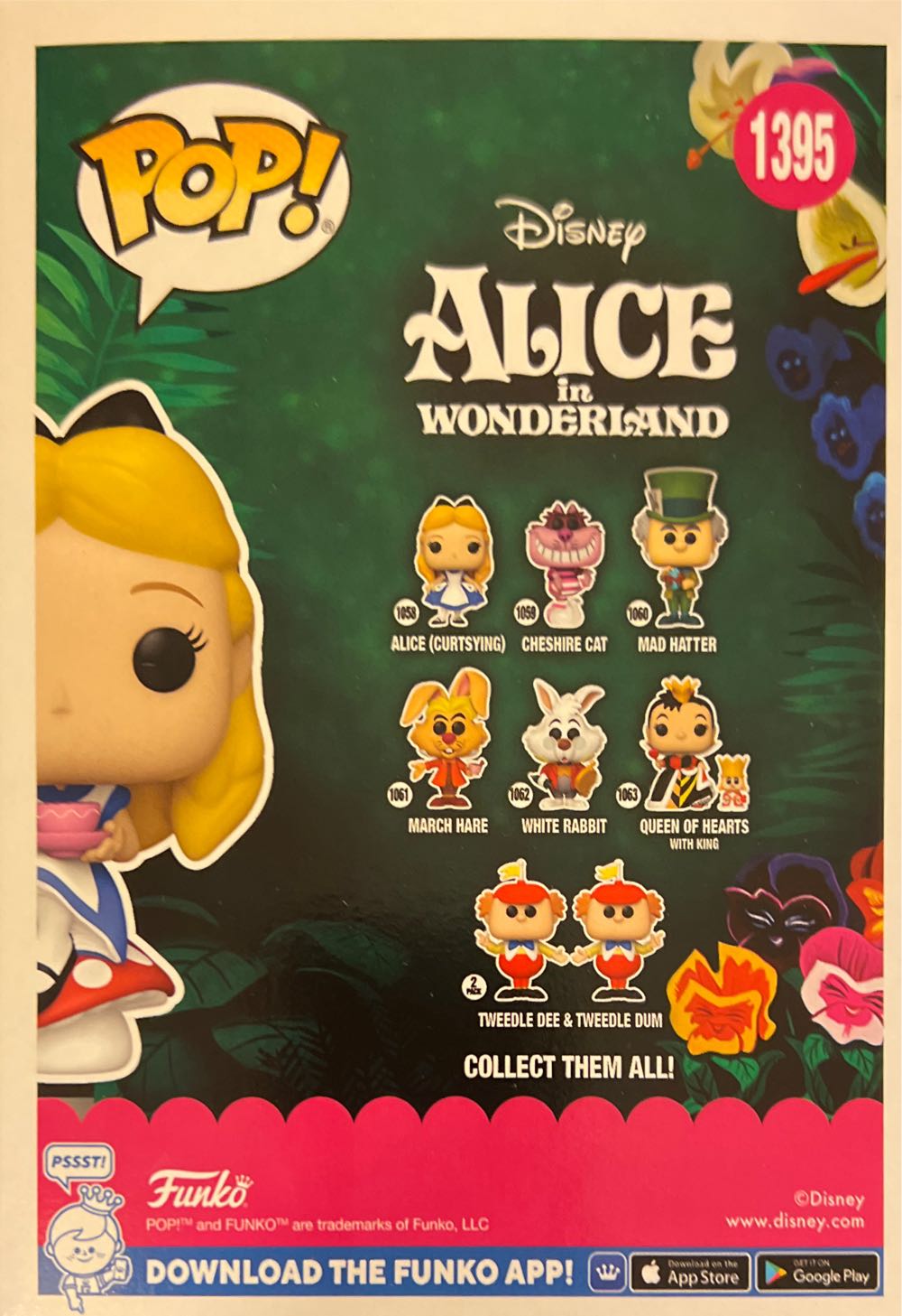 Alice With Tea - Alice in Wonderland vinyl figure collectible [Barcode 889698756914] - Main Image 2