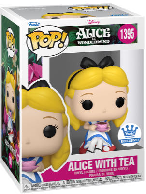 Alice With Tea - Alice in Wonderland vinyl figure collectible [Barcode 889698756914] - Main Image 3