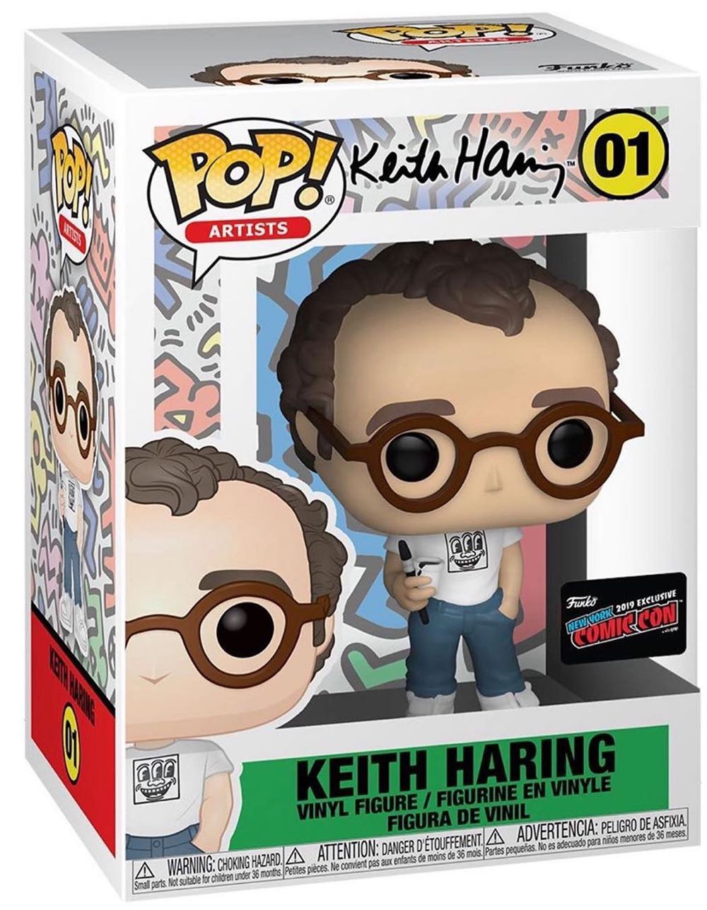 Keith Haring  vinyl figure collectible [Barcode 889698434263] - Main Image 2