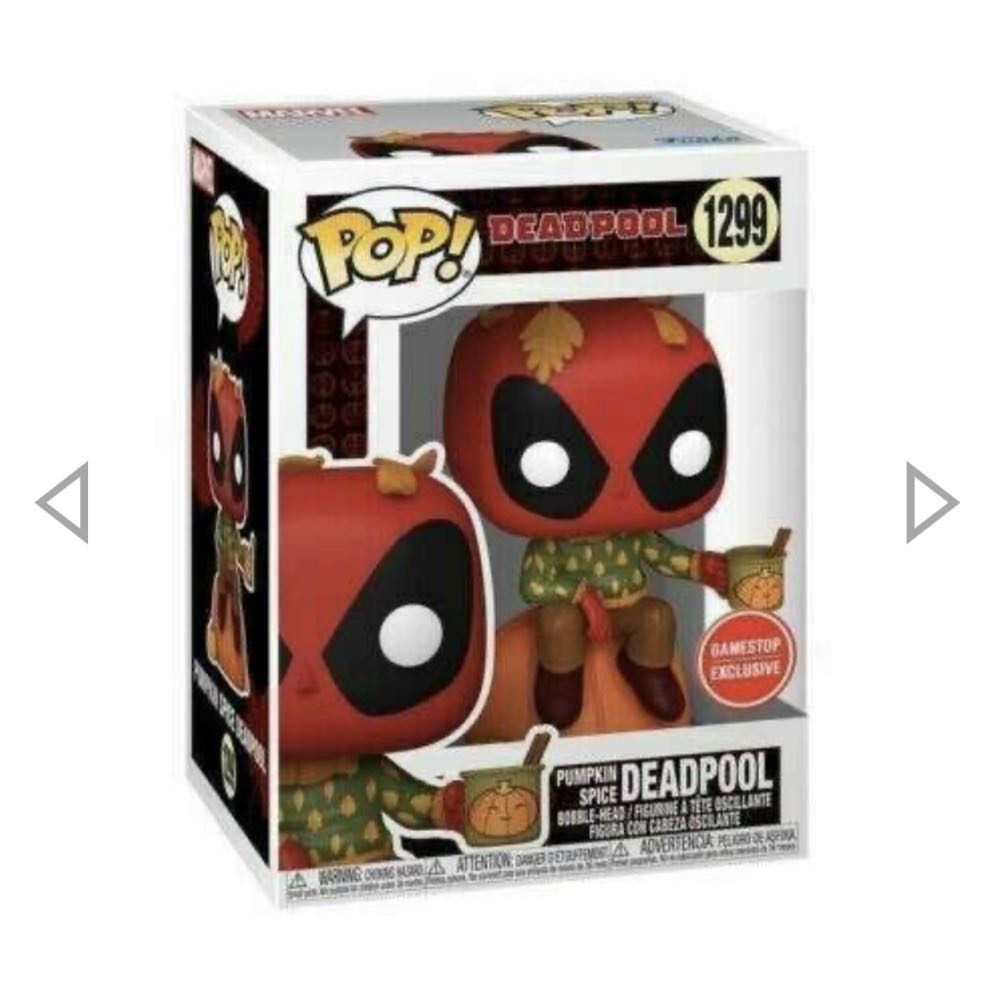 Pumpkin Spice Deadpool - Deadpool vinyl figure collectible [Barcode 889698745789] - Main Image 3