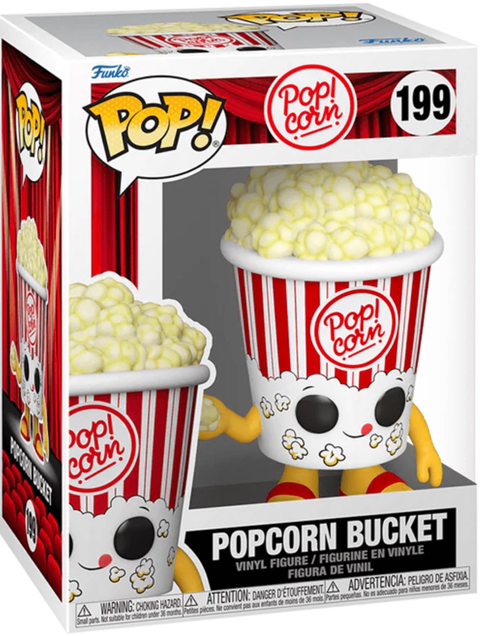 Popcorn Bucket - Funko vinyl figure collectible [Barcode 889698640718] - Main Image 2