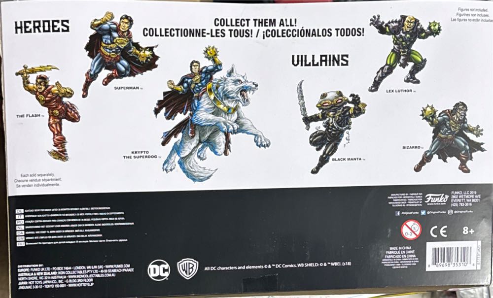 Funko Dc: Primal Age Krypto The Superdog - Funko vinyl figure collectible [Barcode 889698353106] - Main Image 4