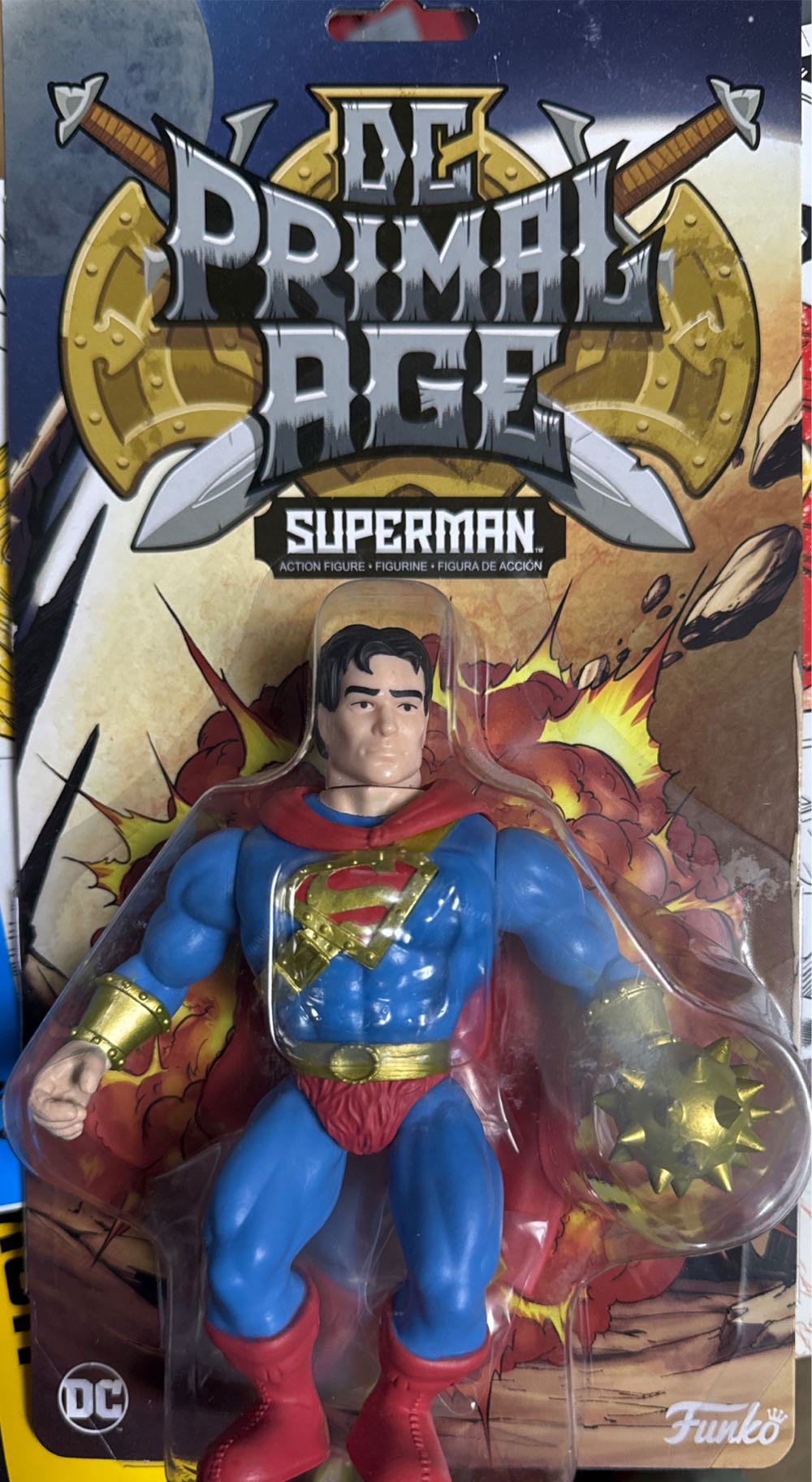 Funko Dc: Primal Age Superman Figure Multicolor  vinyl figure collectible [Barcode 889698353021] - Main Image 2