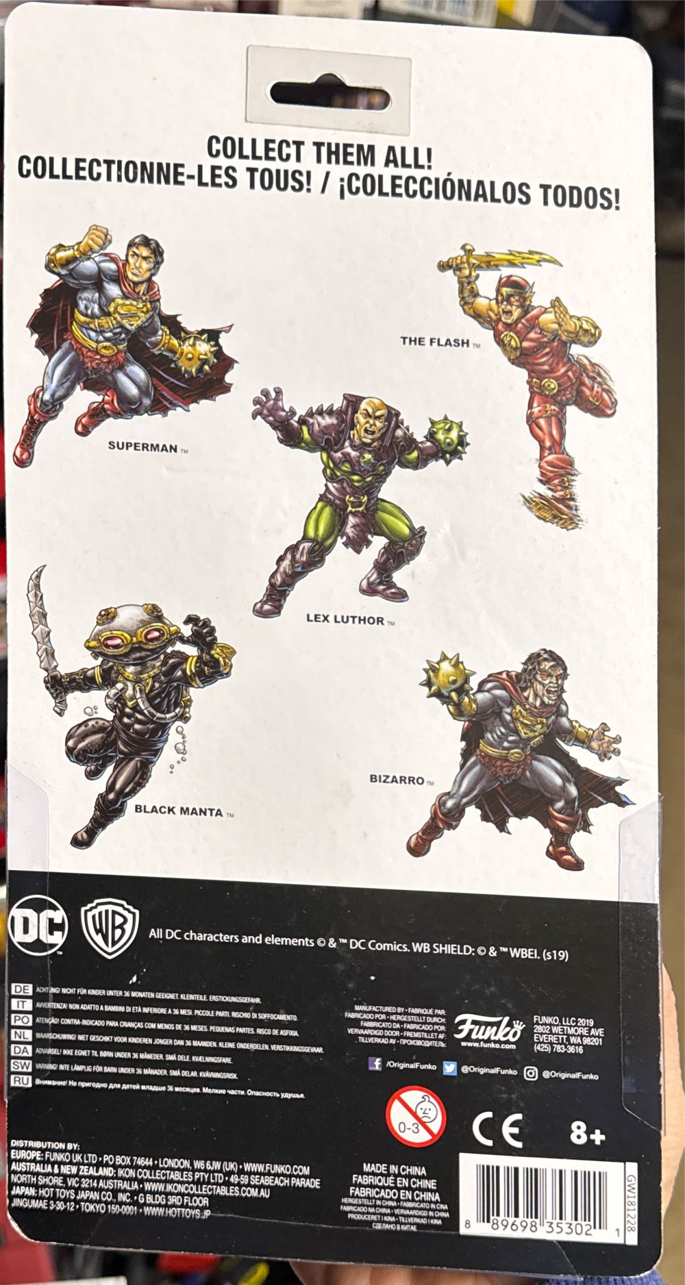 Funko Dc: Primal Age Superman Figure Multicolor  vinyl figure collectible [Barcode 889698353021] - Main Image 3