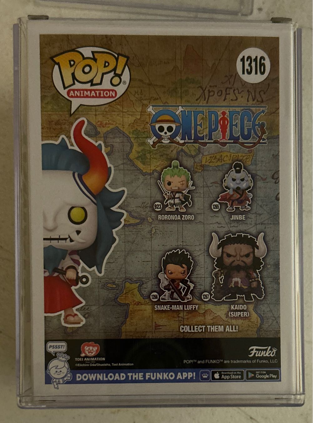 #1316 Animation: One Piece: Yamato (Funko Exclusive, Chase)  vinyl figure collectible [Barcode 889698710534] - Main Image 3