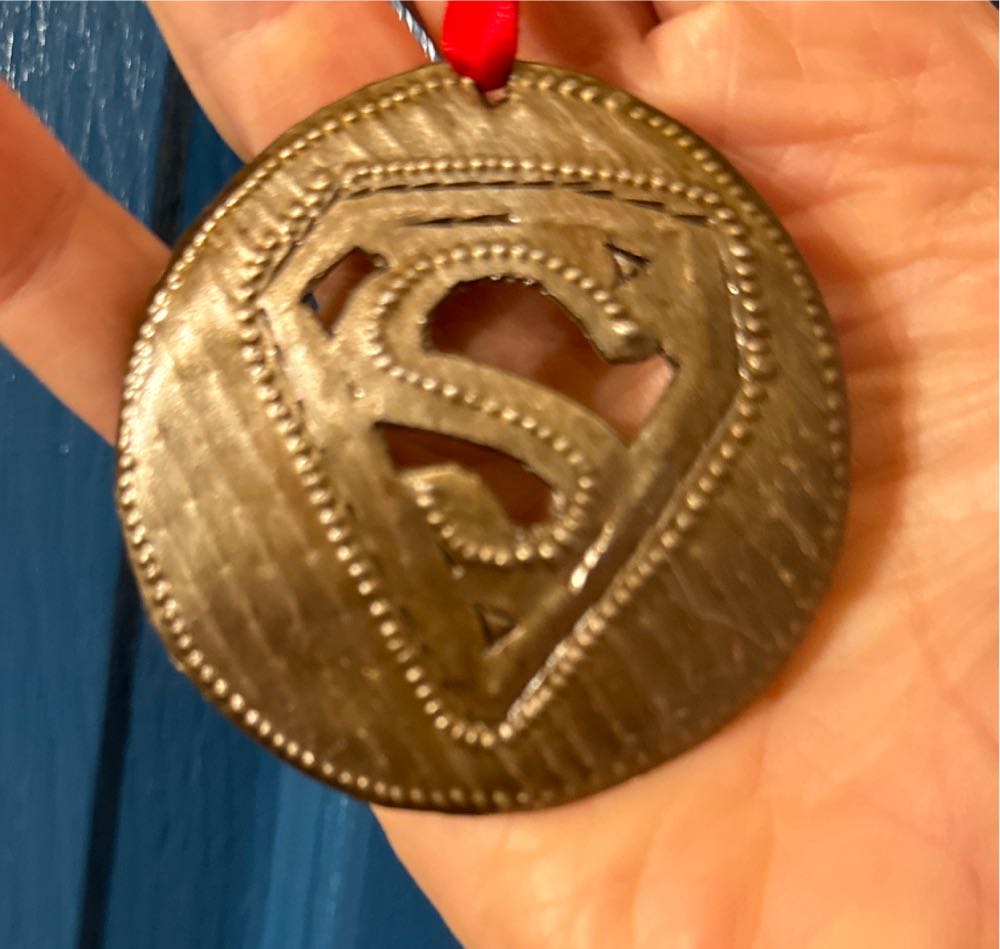 Superman Ornament From Haiti  vinyl figure collectible - Main Image 2