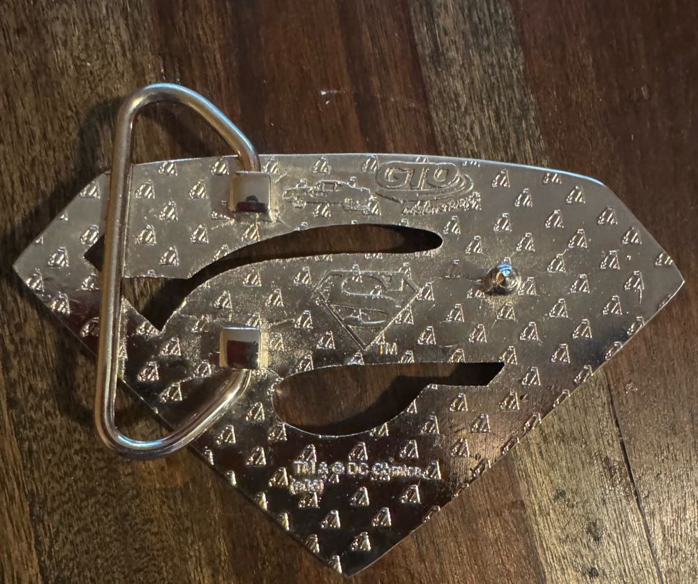 Belt Buckle - Reversible “S” Shield Belt Buckle - DC Comics vinyl figure collectible - Main Image 2