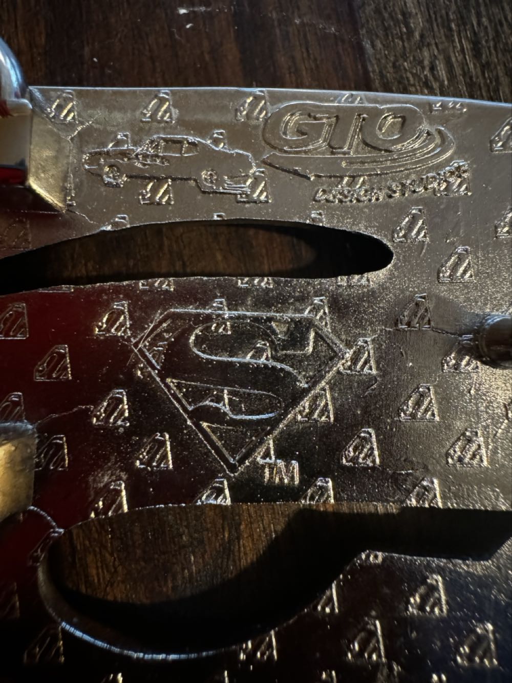 Belt Buckle - Reversible “S” Shield Belt Buckle - DC Comics vinyl figure collectible - Main Image 3