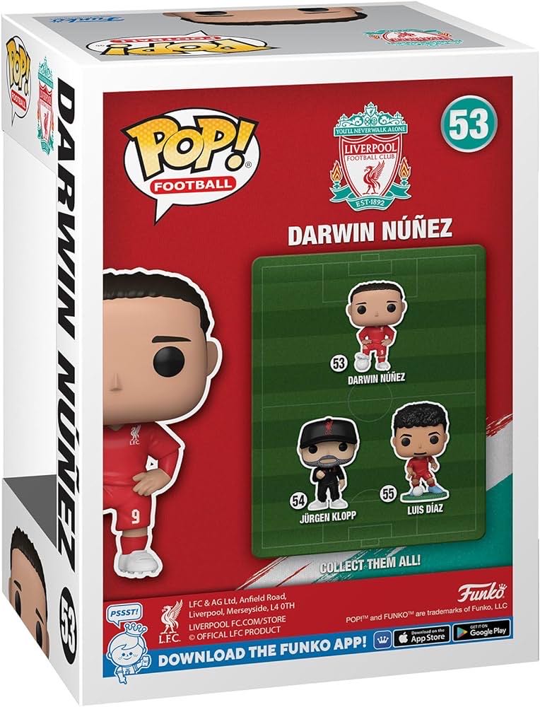 Darwin Núñez  vinyl figure collectible [Barcode 889698739320] - Main Image 2