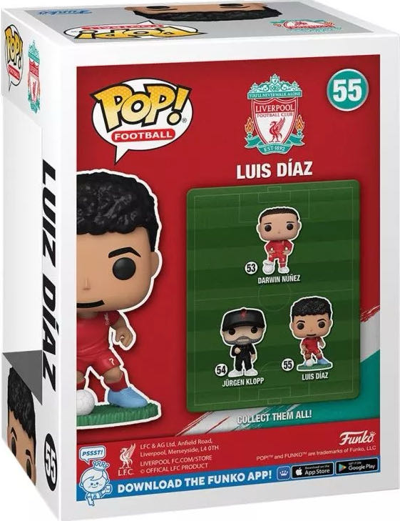 Luis Díaz  vinyl figure collectible [Barcode 889698739344] - Main Image 2