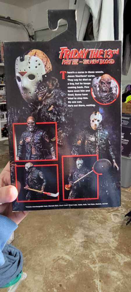 Friday The 13th Part 7 The New Blood: Jason Voorhees - Friday the 13th vinyl figure collectible [Barcode 634482420034] - Main Image 3