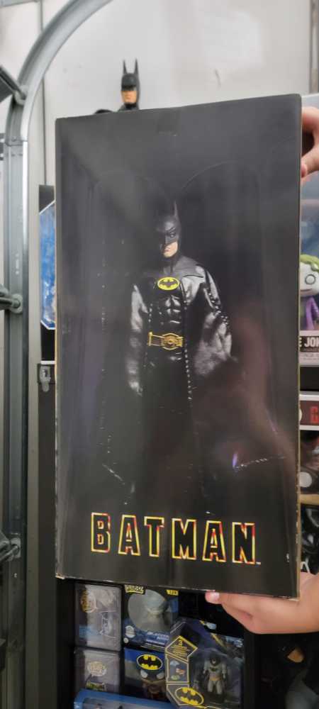 Batman Neca Batman ’89 Michael Keaton 1 4 Scale Action Figure  vinyl figure collectible [Barcode 634482612415] - Main Image 3