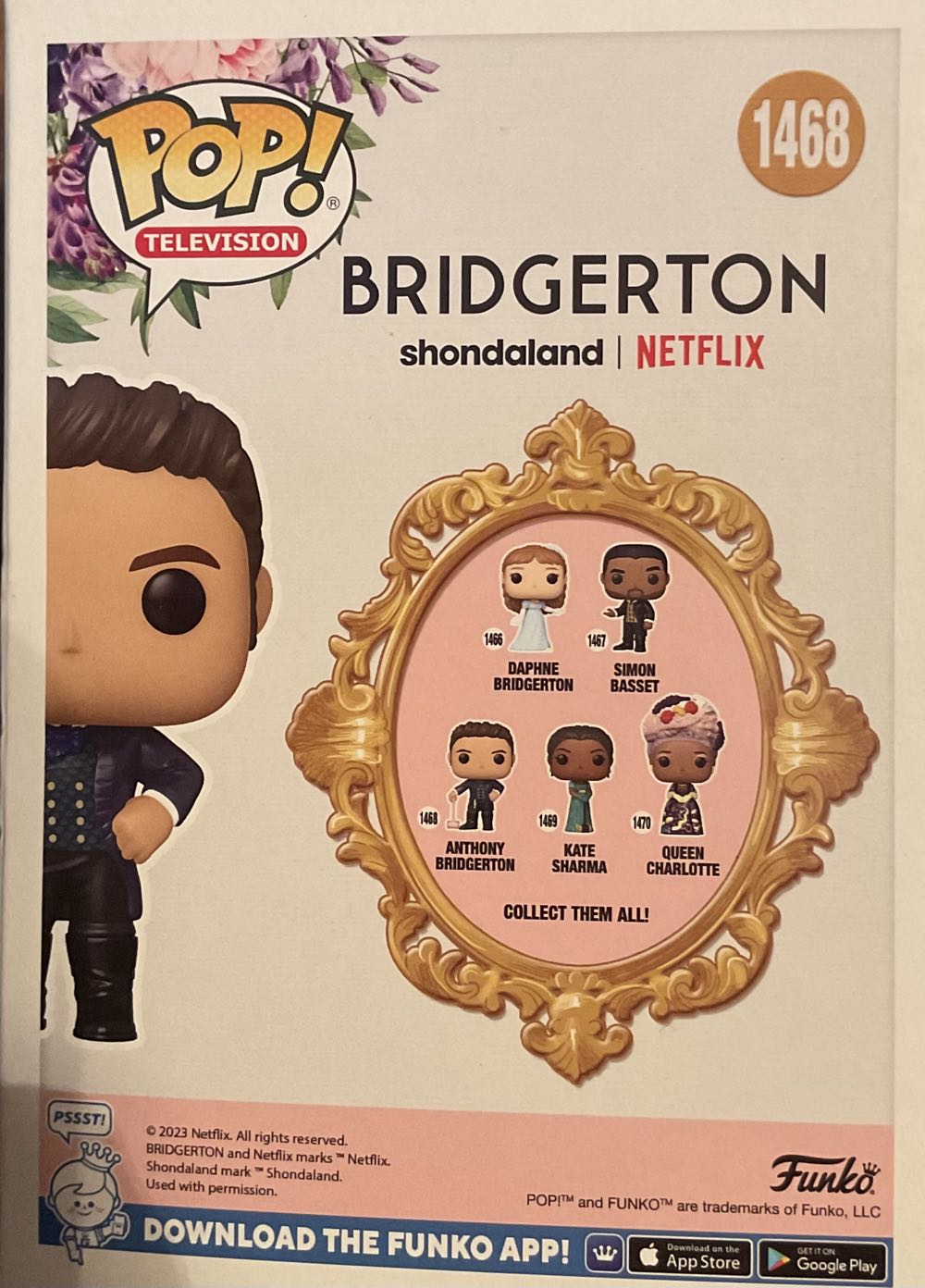 Anthony Bridgerton  vinyl figure collectible [Barcode 889698722032] - Main Image 3