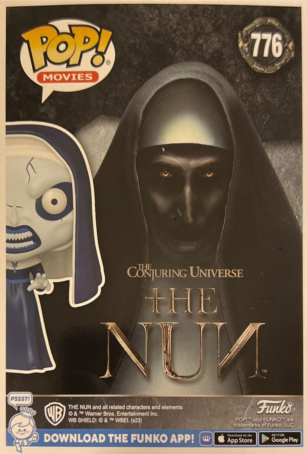 The Nun (Demonic) - The Nun vinyl figure collectible [Barcode 889698776325] - Main Image 2