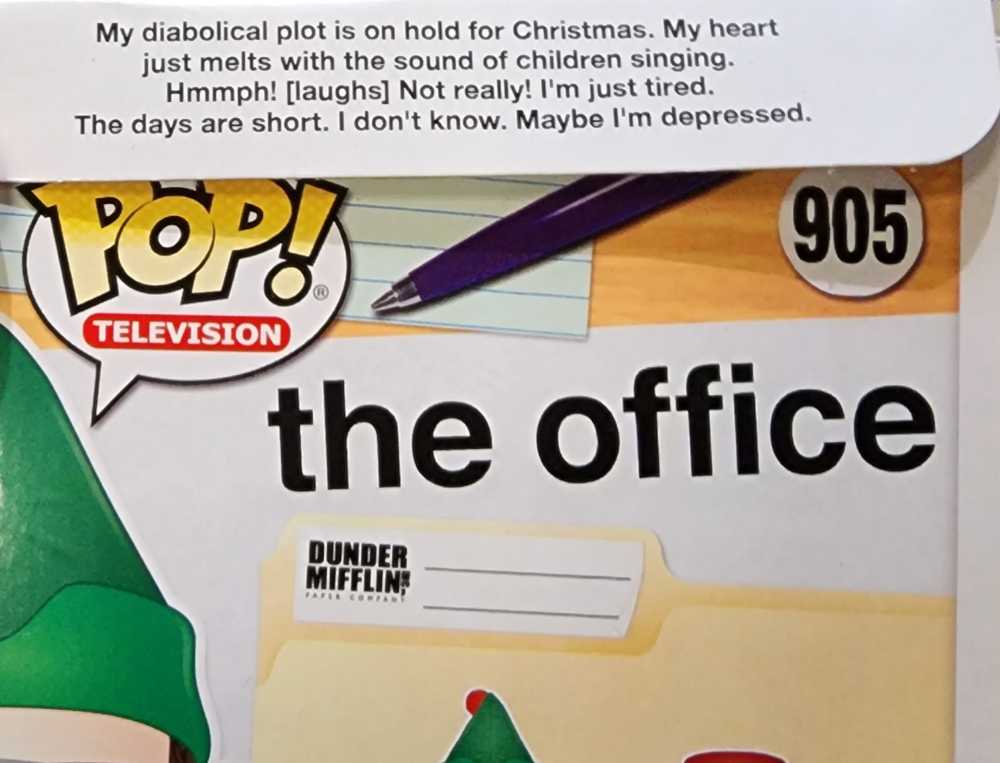 Funko Pop! Tv: The Office Dwight As Elf Multicolor  vinyl figure collectible - Main Image 2