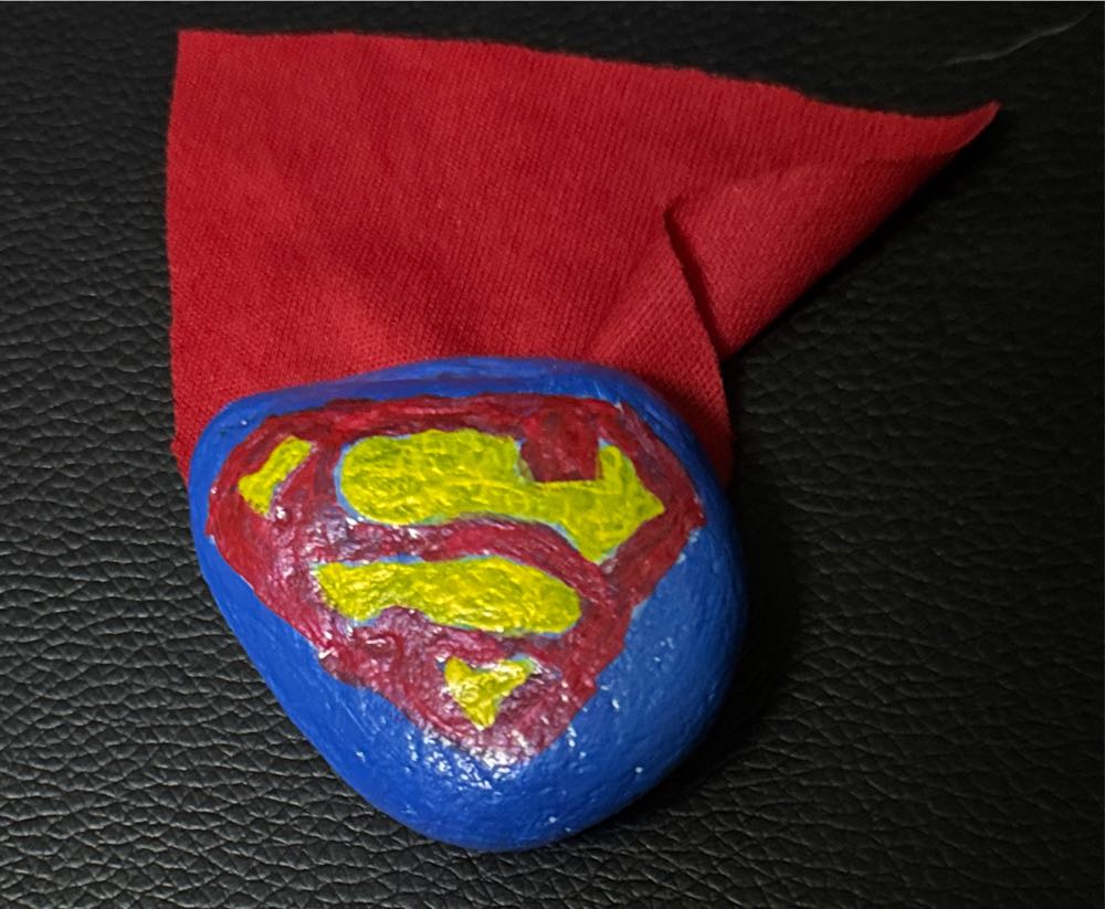 Superman Ornament From Haiti