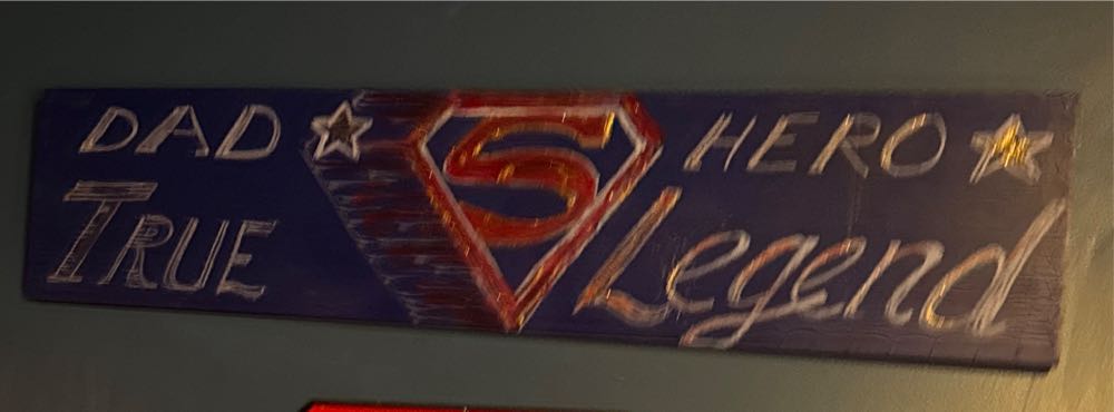 Superman Wooden Sign  vinyl figure collectible - Main Image 2