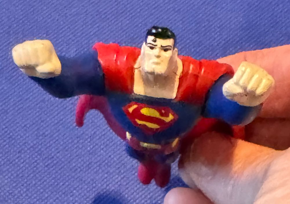 Superman Burger King Toy  vinyl figure collectible - Main Image 2