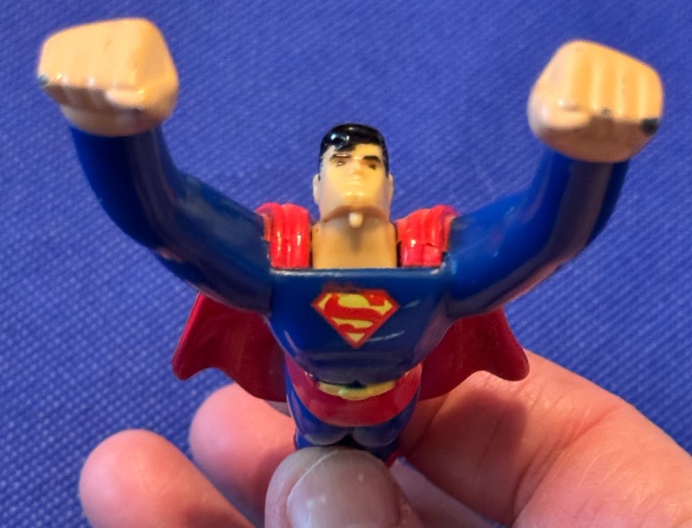 Superman Burger King Toy  vinyl figure collectible - Main Image 2
