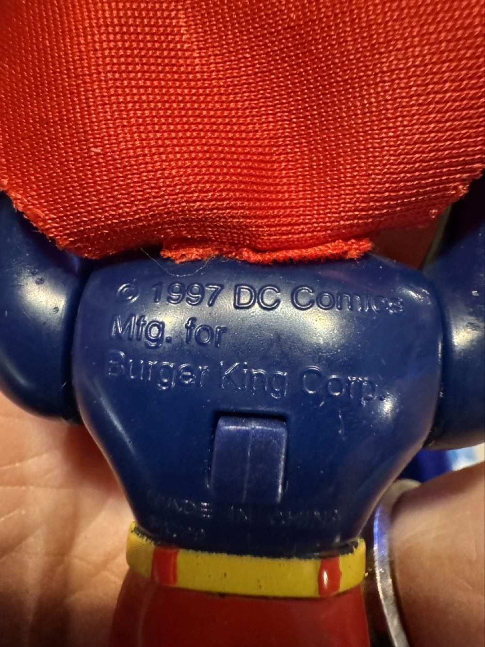 Superman Burger King Figure - DC Comics vinyl figure collectible - Main Image 3